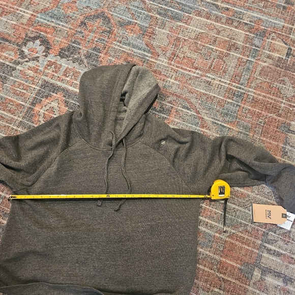 NWT hoodie MV Sports heathered charcoal XXL - Picture 6 of 8